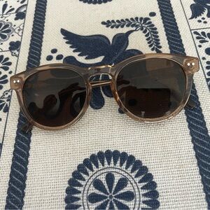 IVI Vision Tate Polarized Sunglasses Brown Acetate Luxury Surf Eyewear